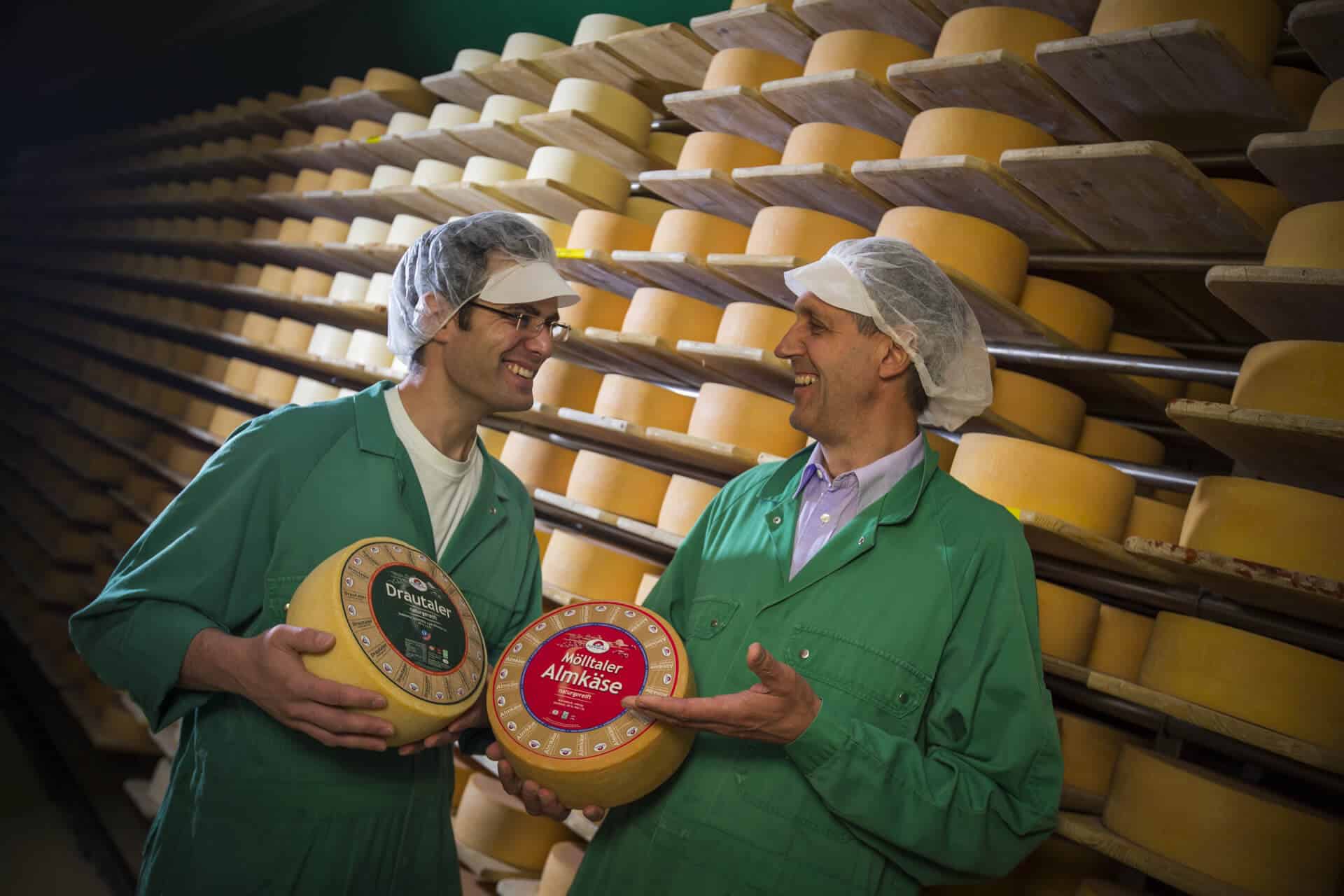Kärntenmilch Produktion