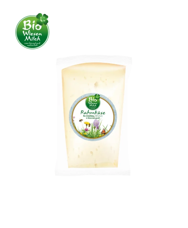 Bio Wiesenmilch Rahmkäse – Bild 2