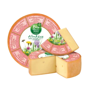 Bio Wiesenmilch Almkäse