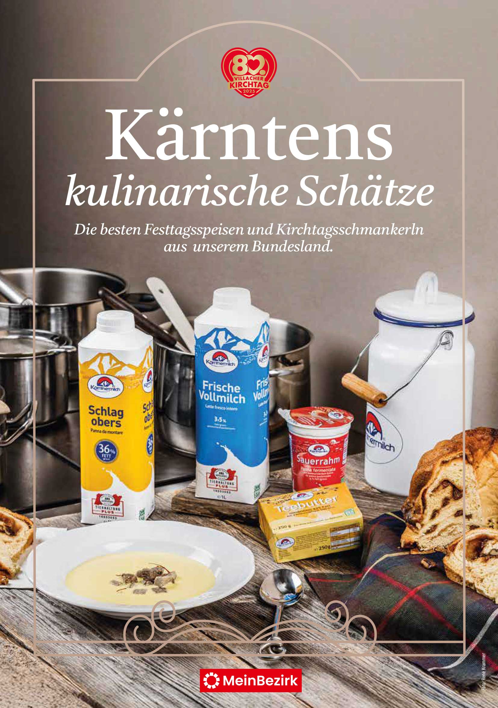 Franz Pernul, Käsemeister der Kärntnermilch: